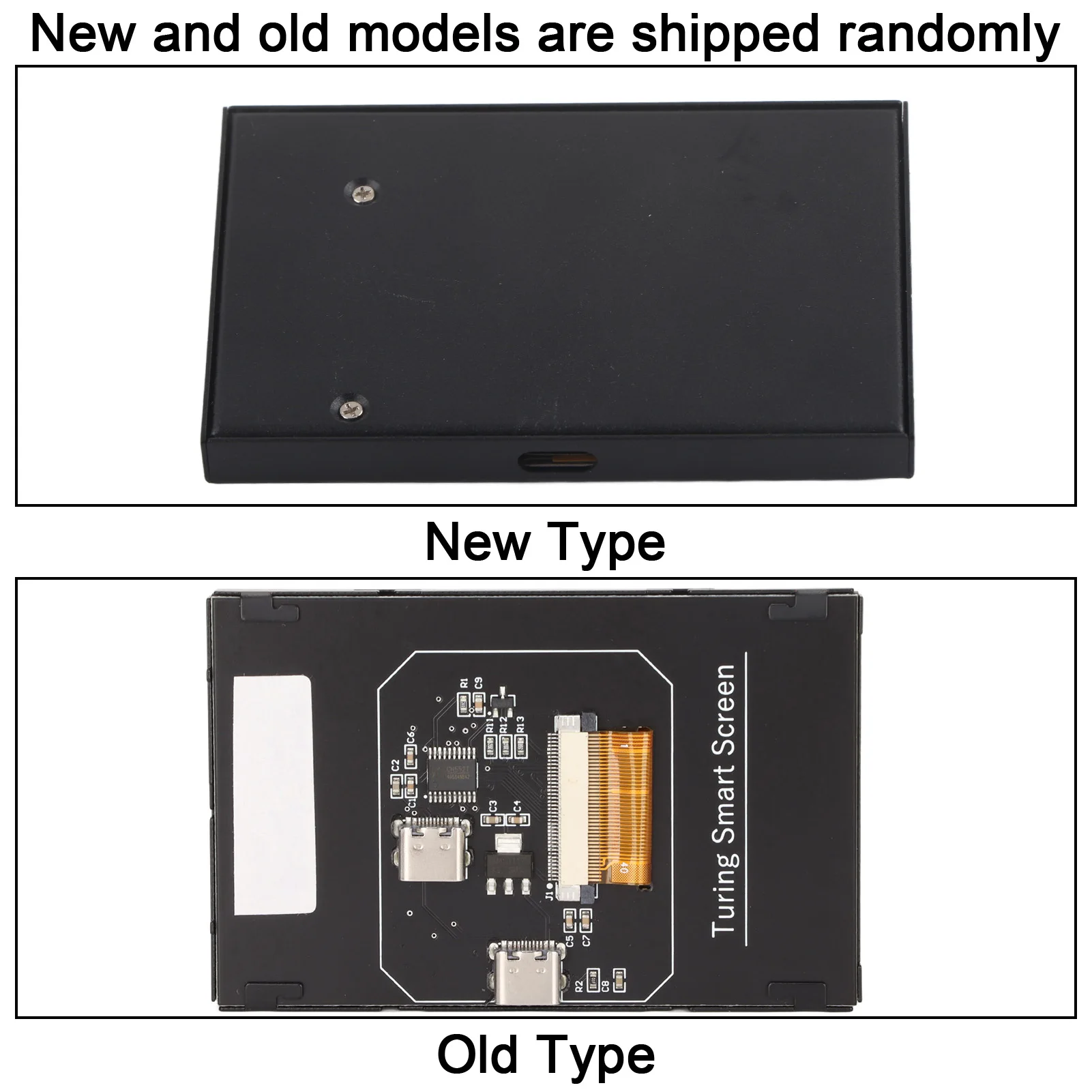 

USB Mini Screen PC Temperature Display Screen Clear Picture Stepless Brightness Adjustment for CPU for PC Case