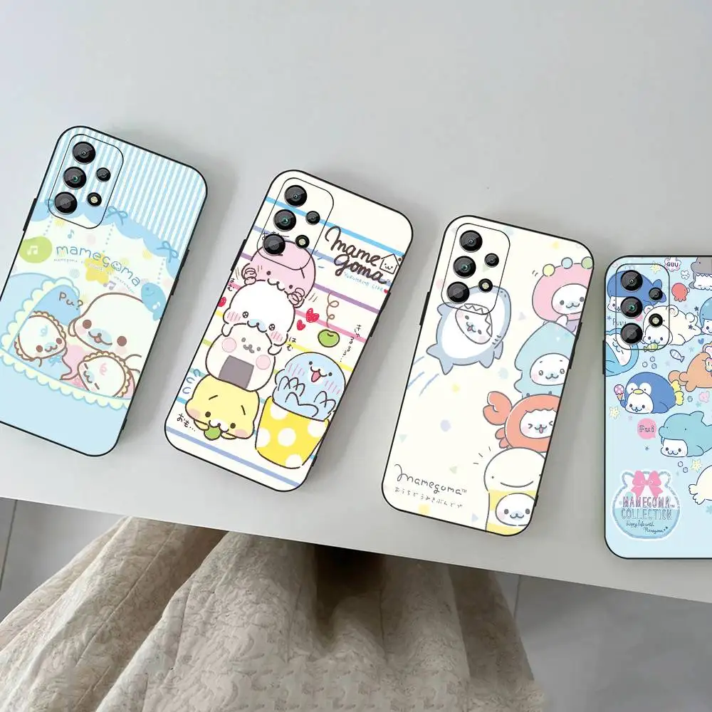Cute Mamegoma Phone Case For Samsung A 52 53 21 32 13 12 71 31 51 40 72 73 70 22 42 50 30 20 21 Shell