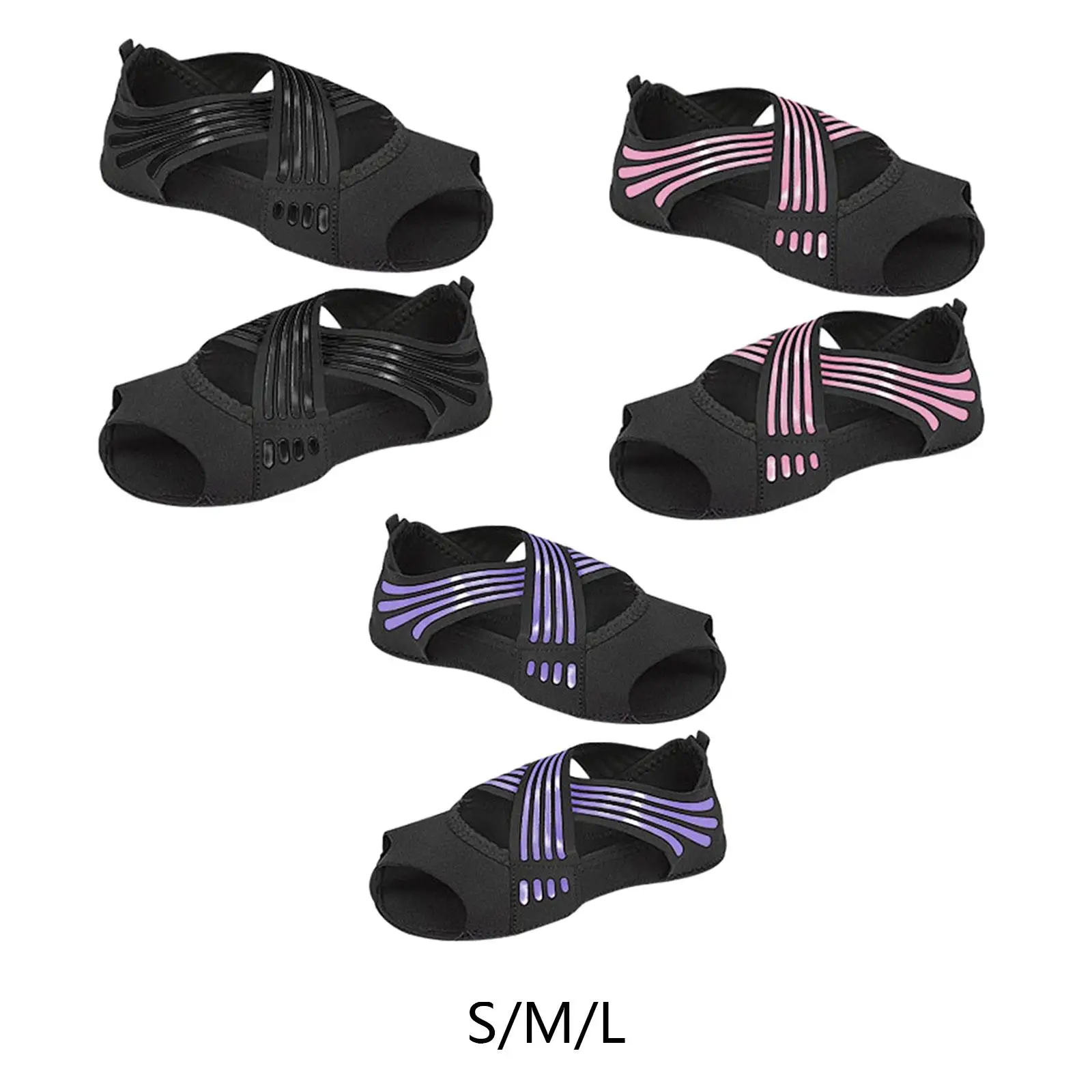 جوارب يوجا للنساء، جوارب بيلاتيس بمشبك، جوارب لليوجا بيلاتيس #3