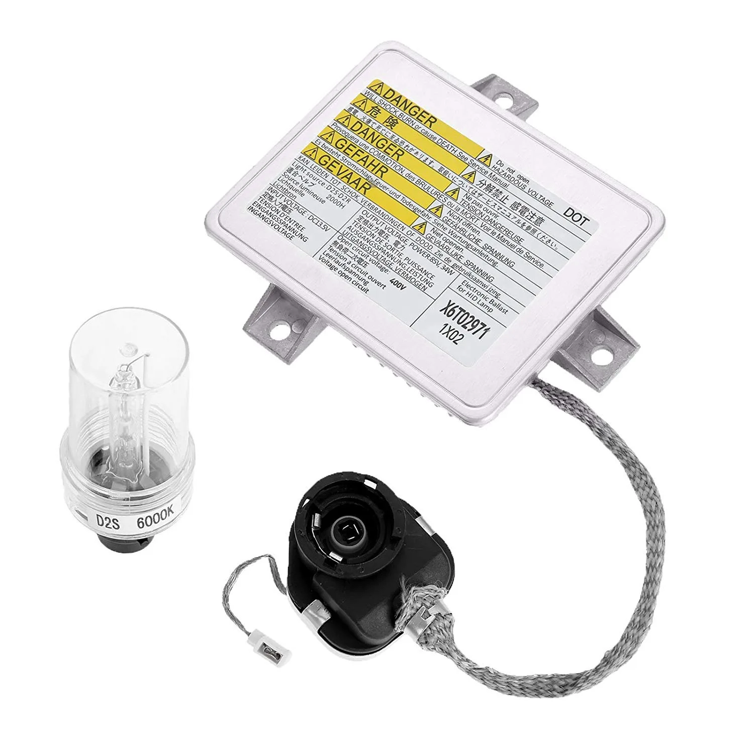 زينون اختبأ الصابورة الأمامي مع مشعل ، لمبة D2S لهوندا مازدا