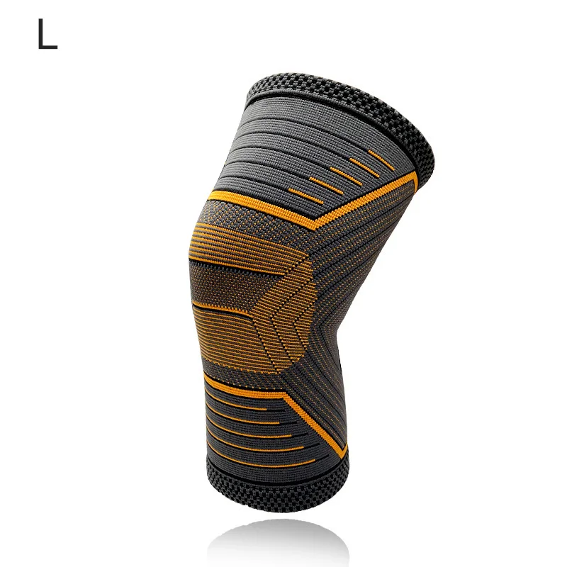 Elastic Nylon Knee Support Braces, Respirável Compressão Knee Pad, Protetor de Esportes, Fitness, Corrida, Ciclismo, 1 Pc, 2Pcs