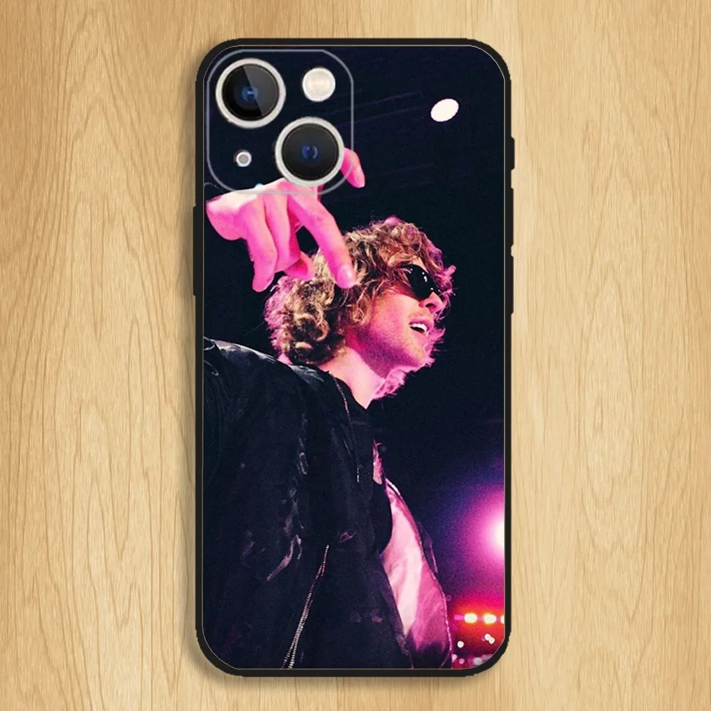 Egor Kreed EK Rapper Phone Case For iPhone15,14,13,12,11,Pro,Max,Plus,Mini,X,XS,XR,8,7,6,S,Plus,SE Soft Black Case