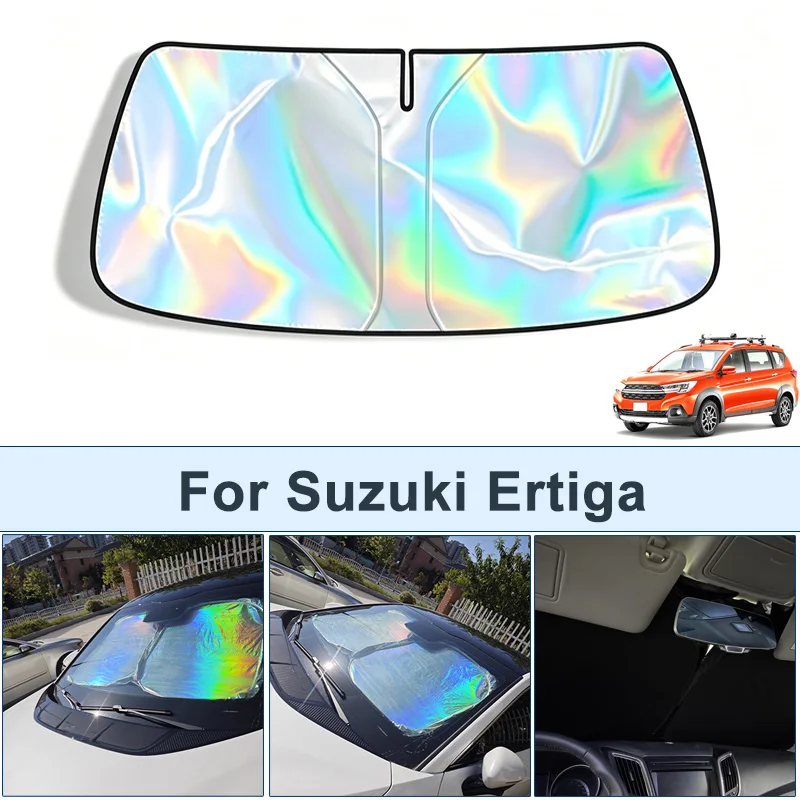 

Foldable Front Windshield Sun Shade For Suzuki Ertiga UV Reflective Sun Protection Cover Car Interior Accessories