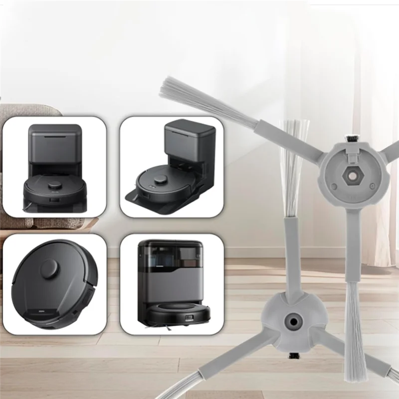 【ホットケーキ】Eufy Omni C20/L60/L60 ハイブリッド/L60 SES/L50 SES/L50 スイーパーアクセサリー用サイドブラシ 12 個 必須真空アクセサリー