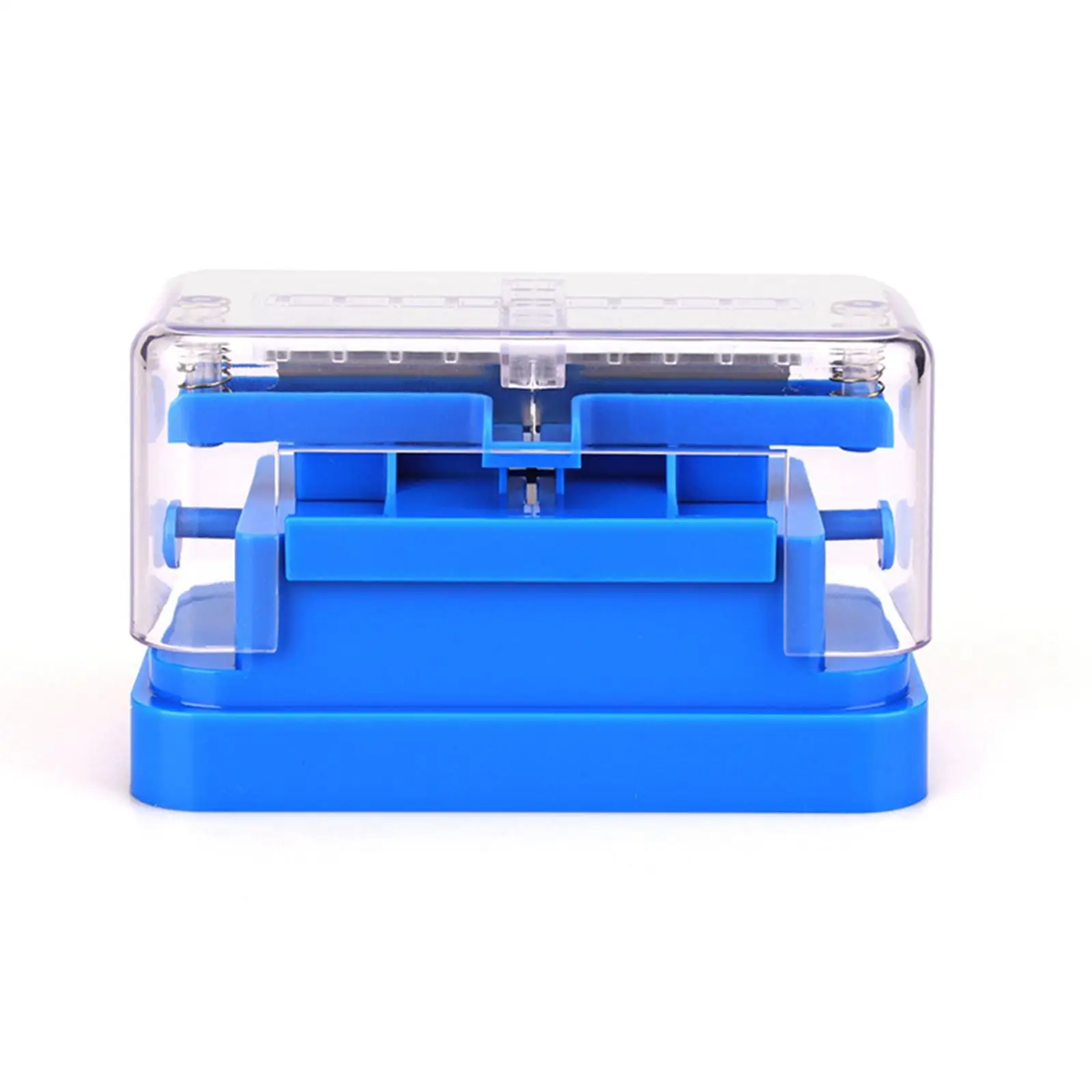 Pill Splitter Blue Portable Pill Cutter Adjustable Tablet Slicer Medicine Pill Crusher for Home and Medical Use