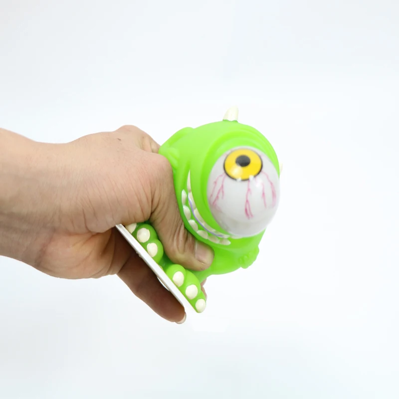 Only 1 pcs Turbo Blast Doll New Universal Decompression Toys Rubber Pop Eye Doll Car Accessories