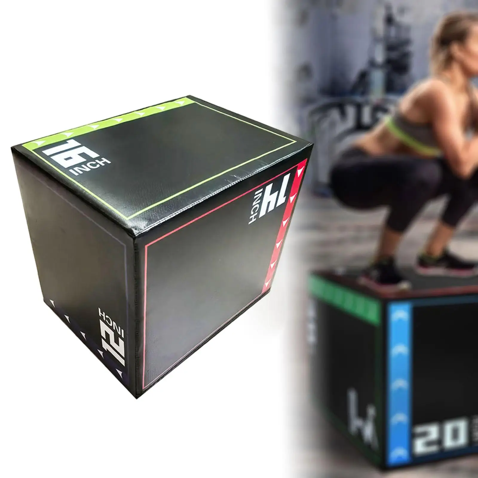 صندوق تمرين القفز معدات تمارين القفز متعددة الوظائف 30 × 35 × 40 سم صندوق تدريب القوة لتمارين الصالة الرياضية