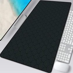 Abstract Pattern Texture Art Large Size Mouse Pad Natural Rubber PC Computer Gaming Mousepad Desk Mat Locking Edge