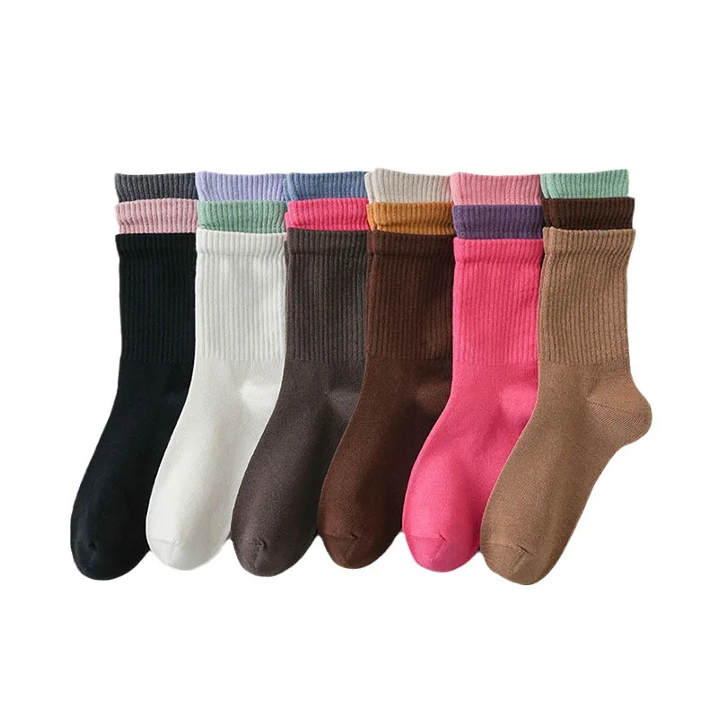 Women's Socks Autumn And Winter Trendy Versatile Three Legged Socks Warm Sweat Absorbing Antibacterial Socks Fashion Funny Cute