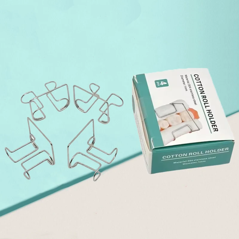 

Стоматологический держатель для ватных рулонов, 8 шт., набор из нержавеющей стали, автоклавируемый ортодонтический зажим, инструмент для стоматологической клиники и хирургии