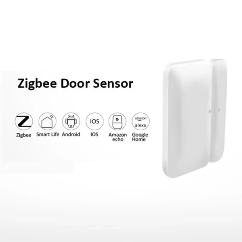 Zigbee2MQTT Türsensor, Smart Home Fenstersensor funktioniert mit Home Assistant, eWelink Gateway Zigbee3.0 Tür-Fenster-Alarmsensor