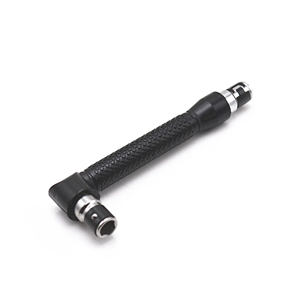 

Double-headed L-shaped Socket Wrench Extension Handle Screwdriver 1/4'' 90 Degree Right Angle Screwdriver Adapter