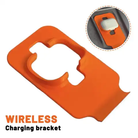 차량용 에어팟 프로3 애플 블루투스 마운트 무선 충전 스탠드 테슬라 모델3/Y 헤드셋 충전 센터 콘솔 액세서리