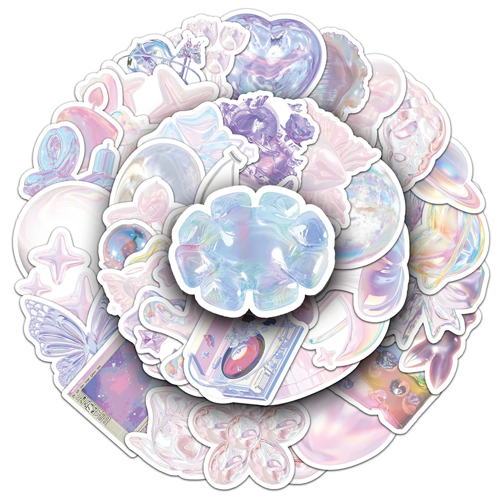 

10/30/50pcs INS Style Cute Cartoon Graffiti Stickers Aesthetic Decoration Decal DIY Luggage Guitar Laptop Waterproof Sticker Toy