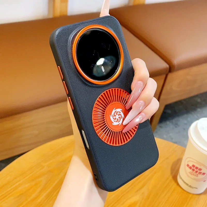 Magnetic Graphene Cooling Case For HUAWEI Honor Magic 8Lite 8Pro 7 6 X9D X9C Red Camera Ring Elevated Anti-drop Protective Cover view 5