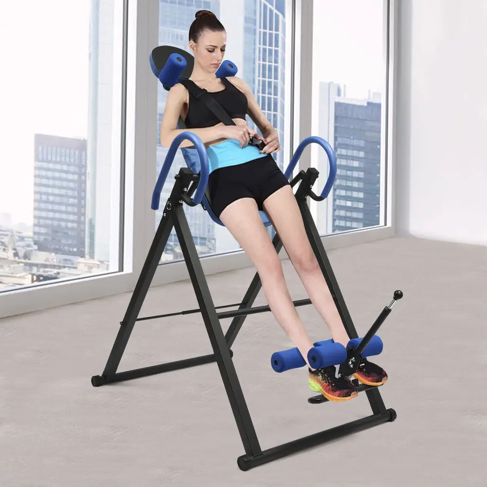 Heavy Duty Inversion Table for Gravity Back Therapy, Pain Relief, and Upside Down Hanging