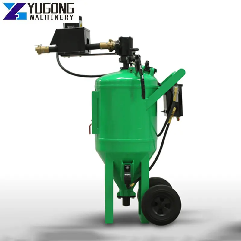 

YG New Hot Sale Supply Sand Blasting Machine High Quality Industrial Sandblaster Mobile Sandblasting Equipment Price for Sale