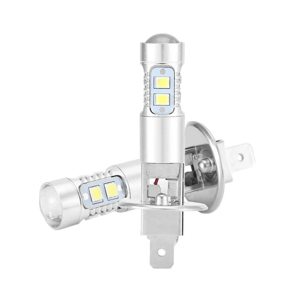 2 قطعة H1 LED سيارة العلوي 2000Lm 12 فولت 24 فولت 100 واط 6000 كيلو الأبيض عالية منخفضة شعاع مصابيح الضباب مصابيح كهربائية السوبر مشرق القيادة DRL لمبات #1
