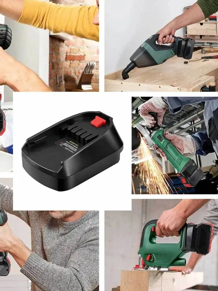 NOWY Adapter Konwerter DM18BSC Do Akumulatorów Litowo-jonowych Dewalt i Milwaukee do Domowych Elektrycznych Narzędzi Litowych Zamiennik Wszystkich 18V 20V — zdjęcie produktu 7