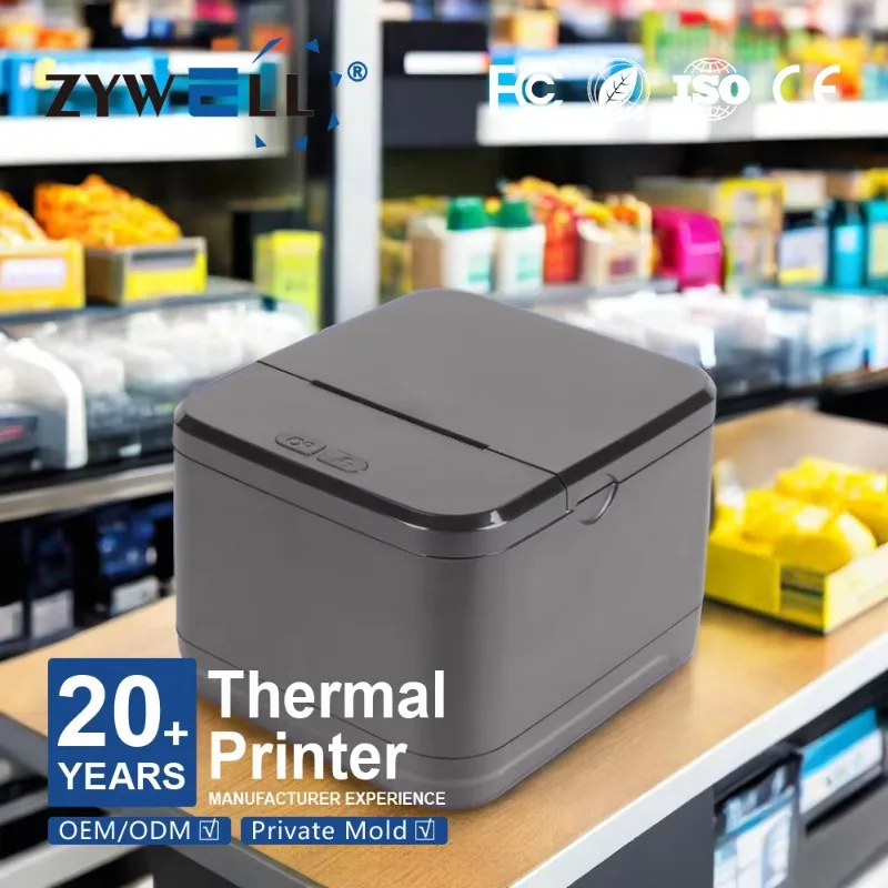Inkless 58mm Thermal Bill Printer Imprimante Thermique Retail Pos System Receipt Printer
