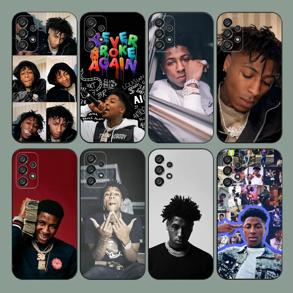 

Rapper YoungBoy Never Broke Again Phone Case For Samsung Galaxy A20,A21s,A22,A31,A32,A52,A53,A72,73,A80,A91 Soft Black Cover