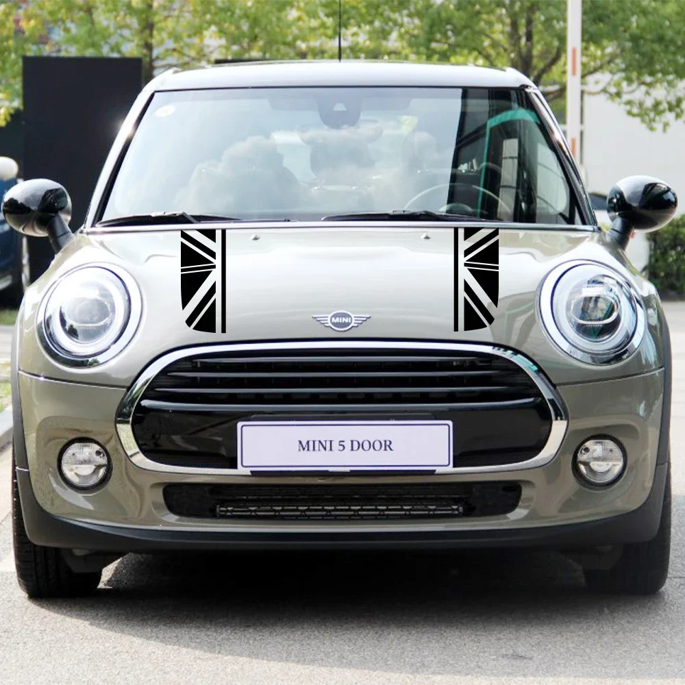 

Автомобильный капот, наклейка на двигатель Union Jack, Стайлинг для Mini Cooper S F54 F55 F56 F60 R53 R55 R56 R60 R61 Clubman Countryman Tuning Cover
