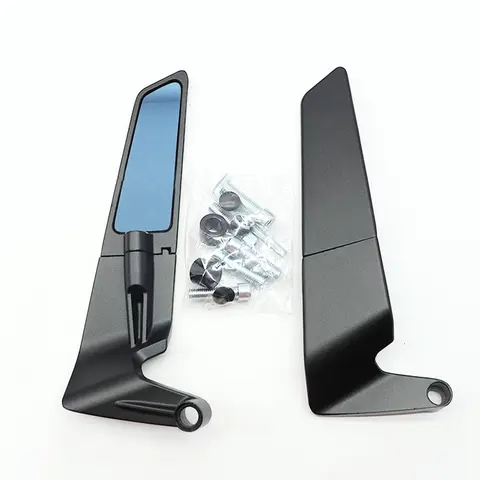 Motorcycle Accessories Mirrors Stealth Winglets Mirror To Rotate Adjustable Mirrors For YAMAHA MT 03 07 09 R1 R3 R7 XMAX KTM BMW