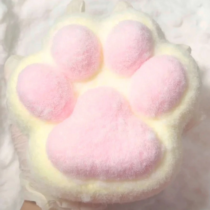 Large Cat Paw Squeeze Toys Kawaii Cute Slow Rebound Decompression Toy Children's Happy Sensory Toy Birthday Gift Home Decoration