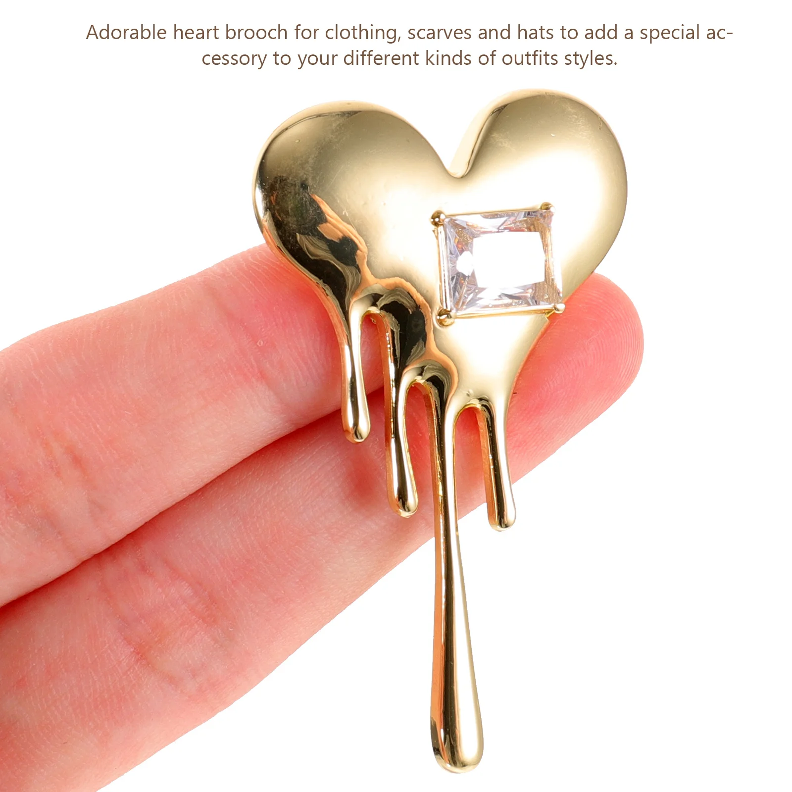 سبيكة بروش دبوس على شكل قلب هدية عيد الحب النساء الملابس شارة اكسسوارات القلب بروش التلبيب دبوس دبابيس للنساء