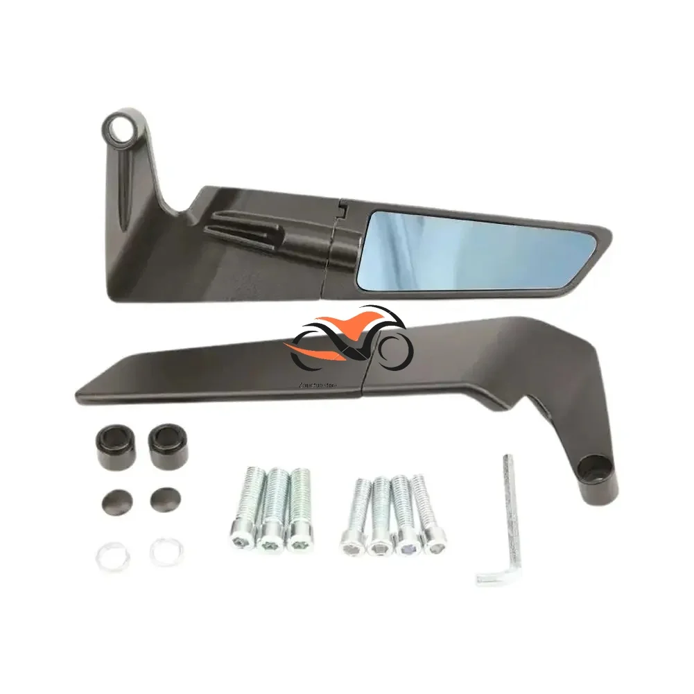

FOR Kawasaki Z1000 Z900 Z800 Z750 Z650 Z400 Z300 Motorcycle Accessories carbon fibre Mirror Stealth Winglets Rearview Mirrors