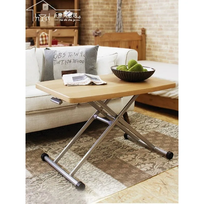 Hui Shi She Ju Duo Gong Elevated Folding Table, Removable Tea Table, Dining Table, Writing Table, Dual Use Small Unit