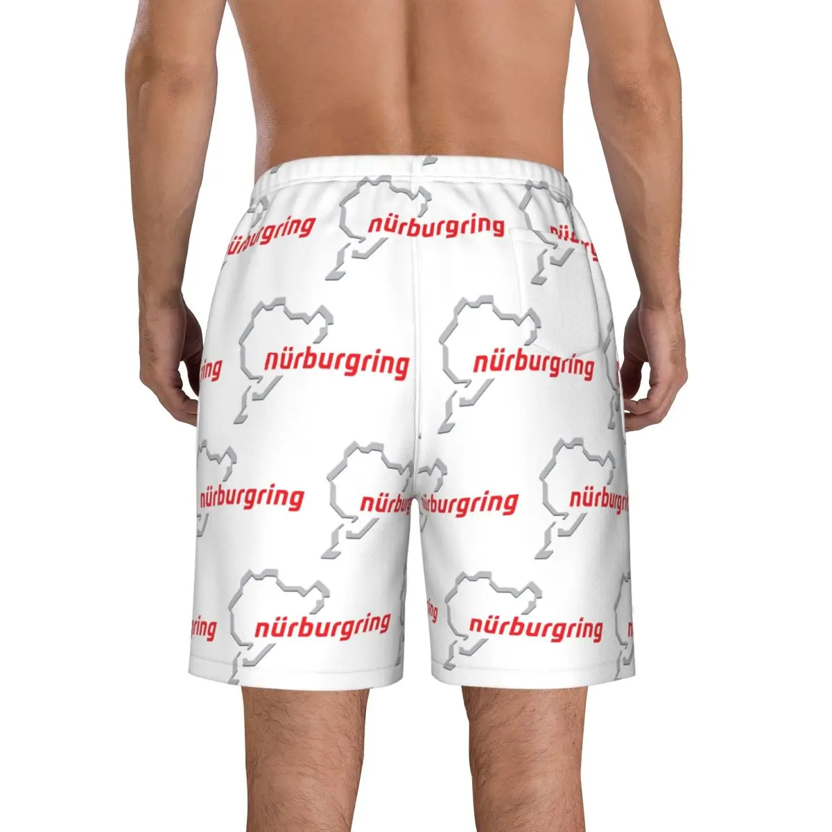 Race Track Germany Nurburgring Trunks Beach Board Shorts Casual Quick Dry Swim Summer Men Pants - view 4