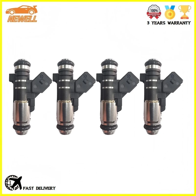 4 шт. топливных форсунок IPM002 IPM-002 1984C9 0280158057 для Fiat Peugeot 106 206 306 Citroen Berlingo C2 C3 1.1L 1984.C9