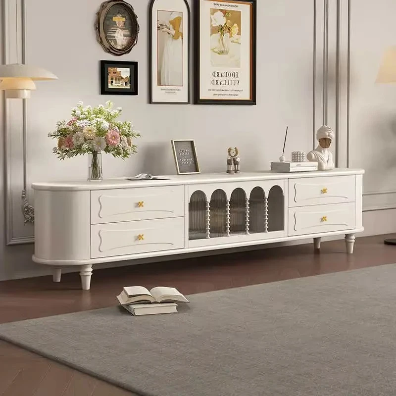 Luxury Solid Wood Tv Cabinet Coffee Table Storage Designer Universal Tv Stands Home Showcase Mueble Para Televisor Furniture
