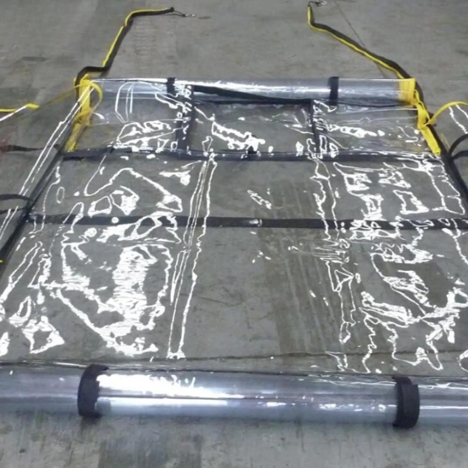 Clear Visibility Forklift Cabin Cover Transparent PVC Weather Shield Universal Cab Shelter for Construction Site and Warehouse