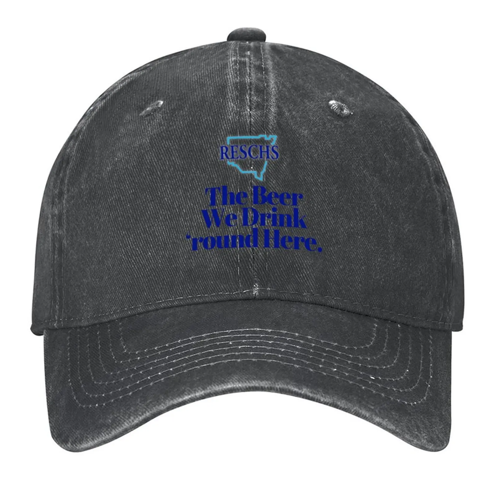 

RESCHS The Beer We Drink 'Round Here Baseball Cap hats on offer party Hat Visor Bobble Hat Man Women's