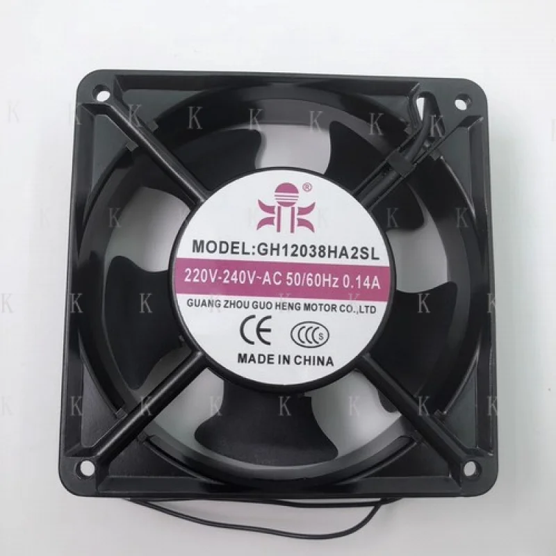 

C 1 шт. для GH12038HA2SL AC220V-240V 0,14A осевой вентилятор охлаждения