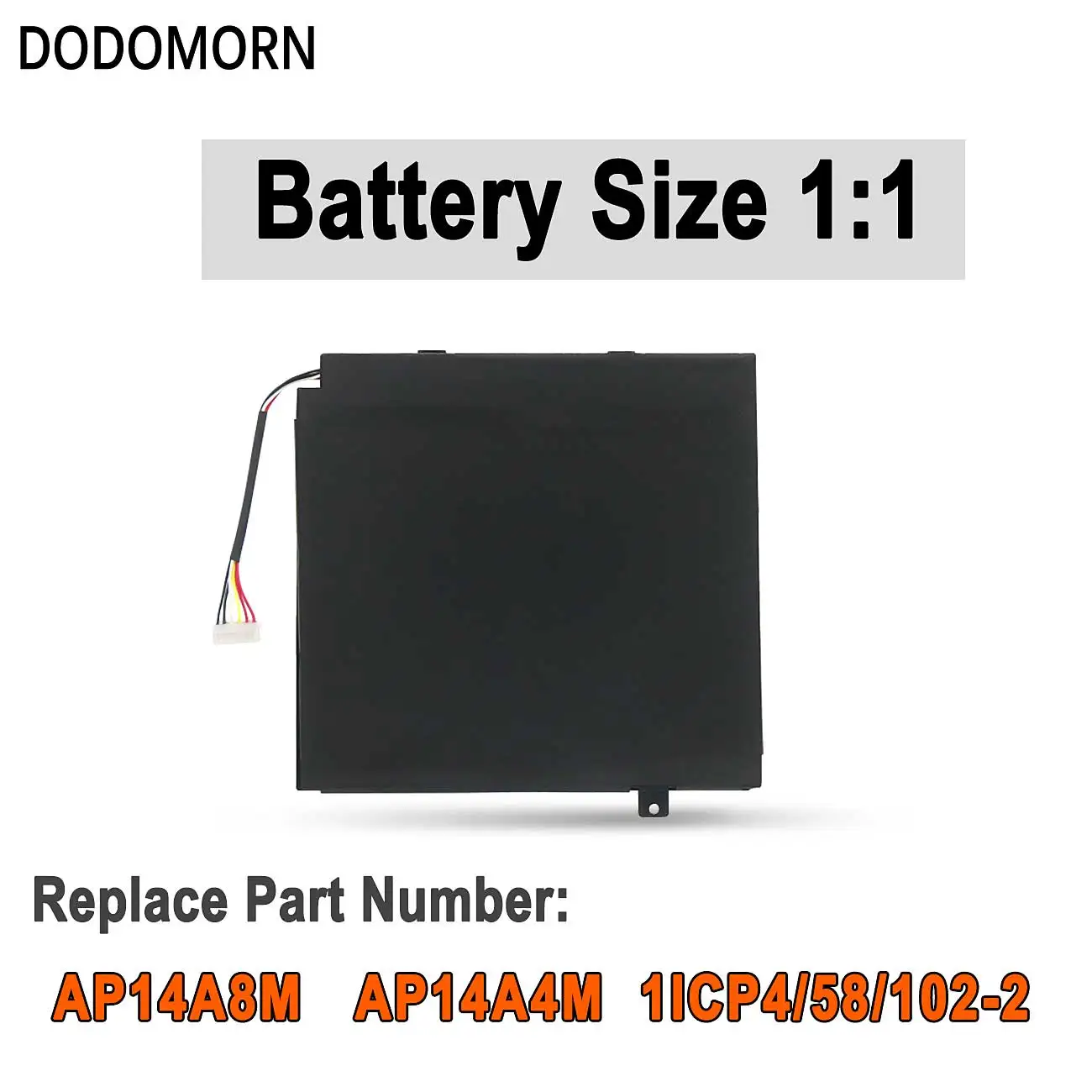 DODOMORN New AP14A8M Battery For Acer Iconia Tab 10 A3-A20 A3-A20FHD SW5-011 SW5-012 AP14A4M 3.8V 5910mAh Fast delivery