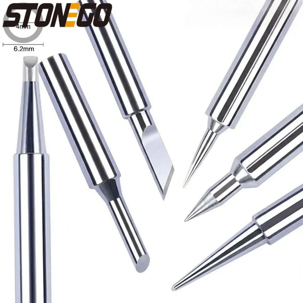 

5PCS 10PCS Soldering Iron Tips Replacement Electric Soldering Iron Tip Repair Head Set DIY Welding Tools Accessories