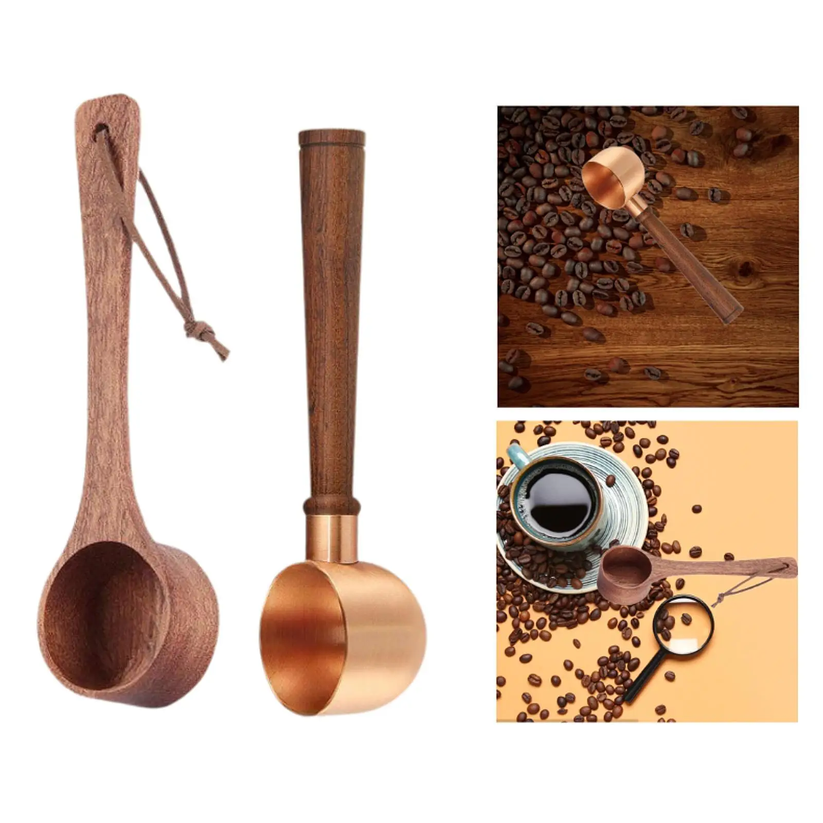

Coffee Measuring Spoon Portable Coffee Scoop for Beans Coffee Making Baking