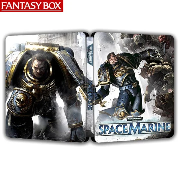 WH 40K Space Marine Retro Edition Steelbook ONi Fantasy Box (Game disc not included)