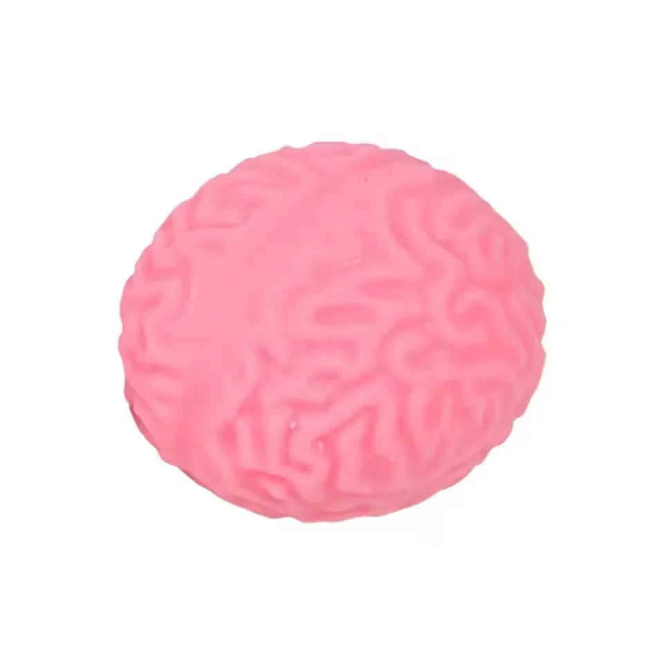 Skull Eyes Brain Stressbälle, Fidget-Spielzeug, sensorische Stresslinderung, Angsttherapie, Rebound-Quetschball für Halloween – Detail 12