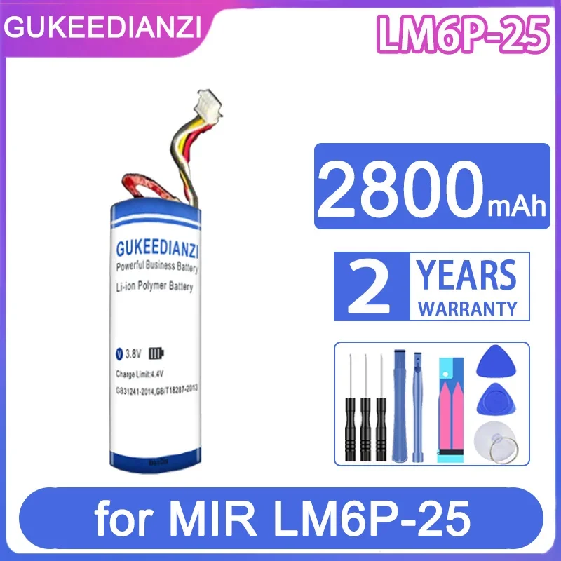 

2800mAh Safe Thermal Imaging Device Battery Reliable Power For Mir LM6P-25 Thermal Imaging