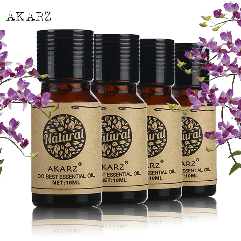 

Indulge in Pure Relaxation with AKARZ Coconut, Tea Tree, Lavender & Patchouli Essential Oil Kit Aromatherapy, Massage, Spa, Bath