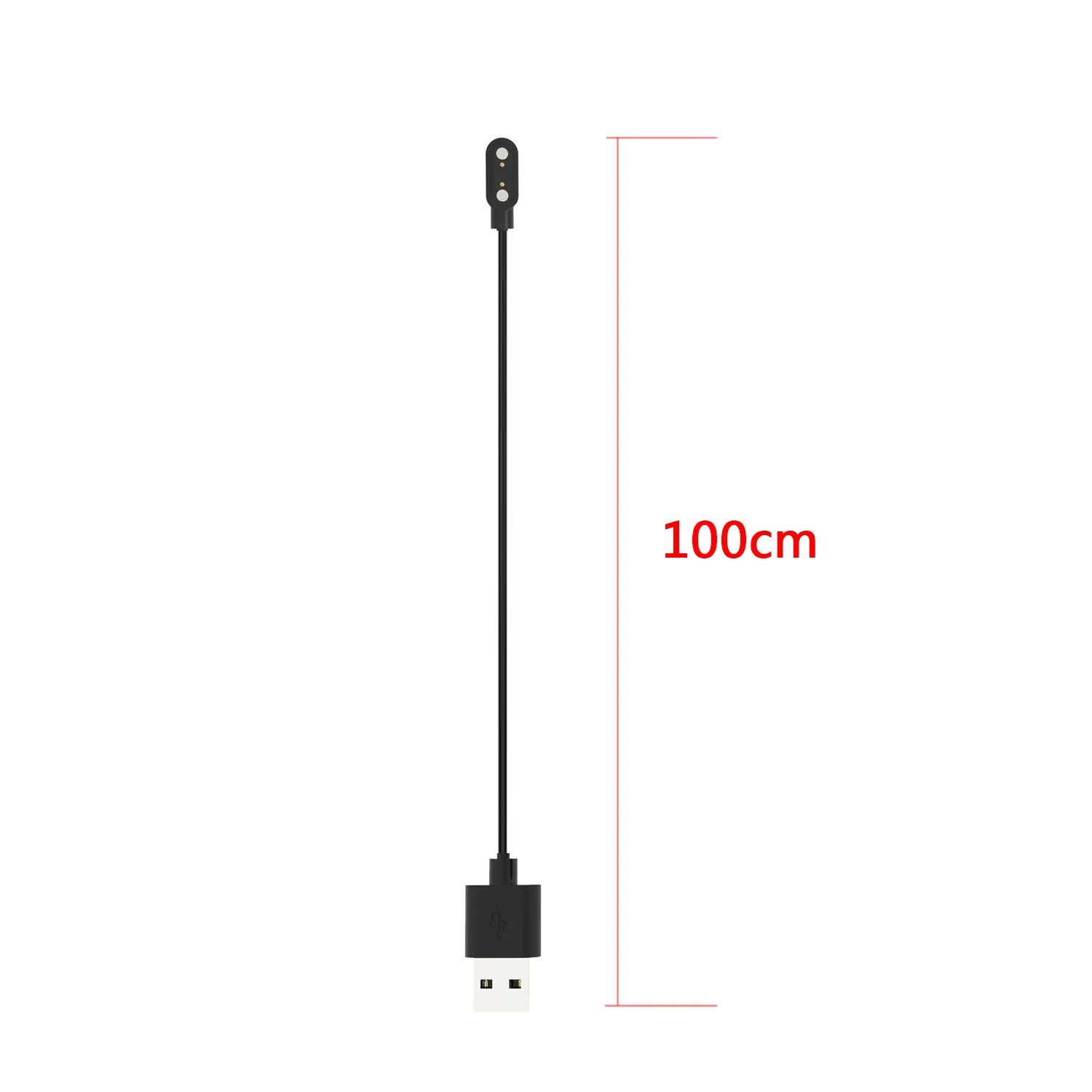 USB Charging Cable For Haylou GS LS09A/GST Lite LS13/RS4 Plus LS11 LS12/RT2 LS10/LS02/RT LS05S/Solar LS05 RT3 LS16 Watch Charger