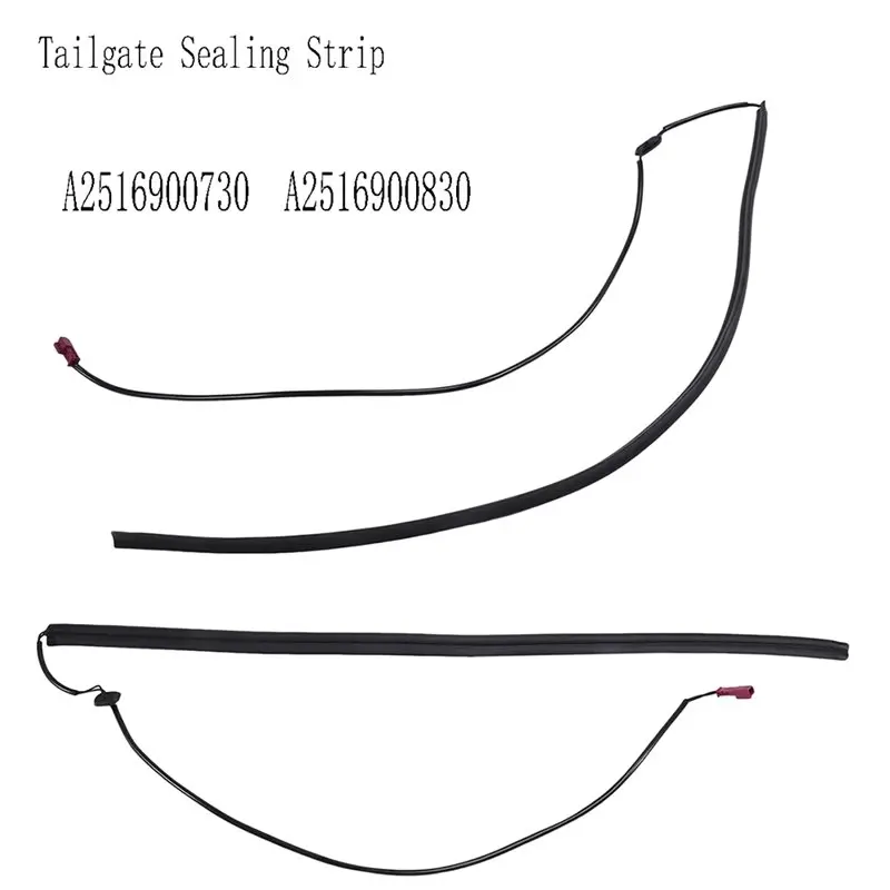 

Anti-Pinch Strip 1 Pair Left+ Right Boot Door Inductive Tailgate Sealing Strip For R-Class W251