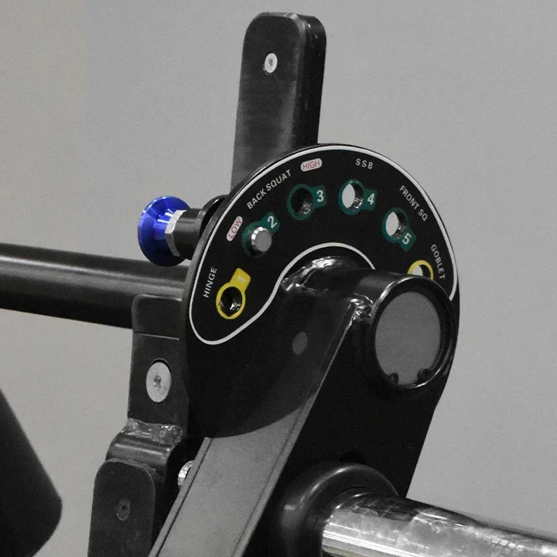 Adjustable Barbell Safety Squat Bar Custom Logo Gym Fitness Transformer Squat Bar