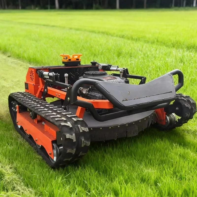 Wholesale Upgraded Version 900mm Zero Turn Automatic Self Propelled Crawler Remote Control Lawn Mower