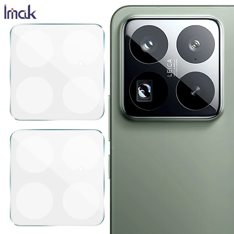 

For Xiaomi 15 5G Lens Glass IMAK 2PCS High Definition Glass Lens Film for Xiaomi 15 Pro 5G