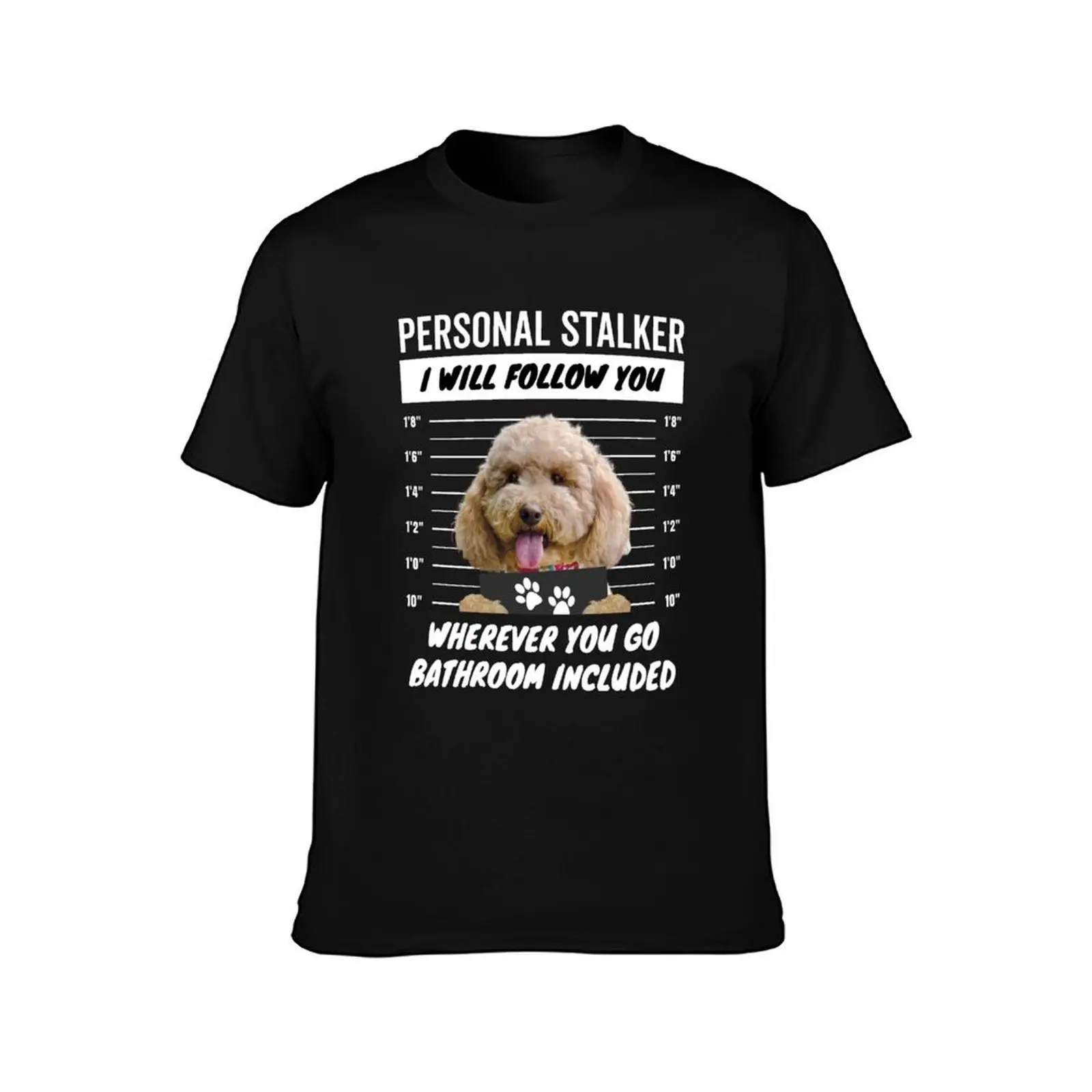 Personal Stalker Dog – Apricot Cockapoo T-Shirt Independence Day Short Sleeve T-Shirt